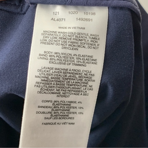 Columbia Women Size XL Skort Mini Skirt Shorts Liner Blue Pull On Quick Dry Hike - Picture 7 of 7